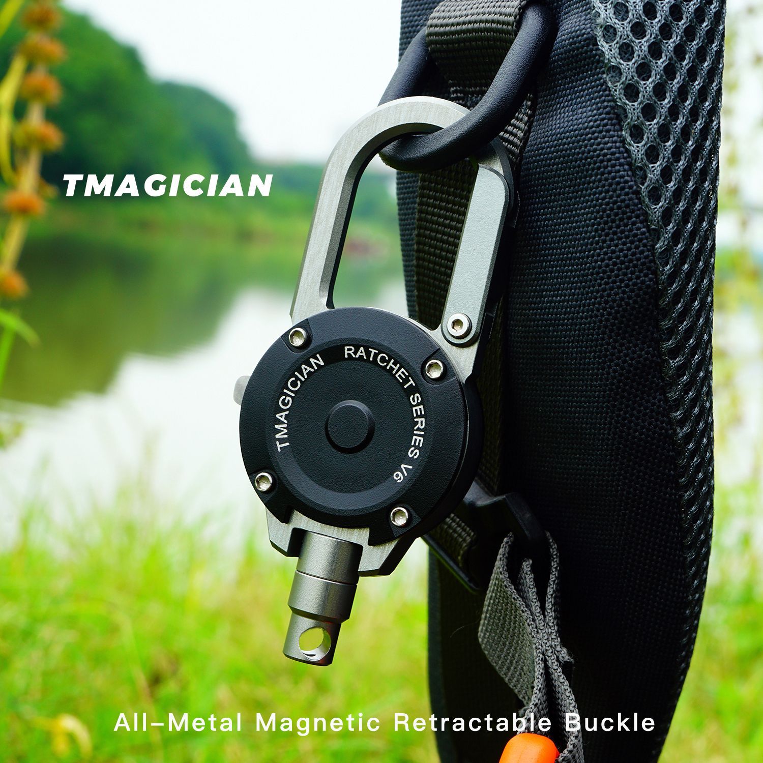 Conventional Reel - TC4 Titanium Aluminium Intrekbare Heavy Duty