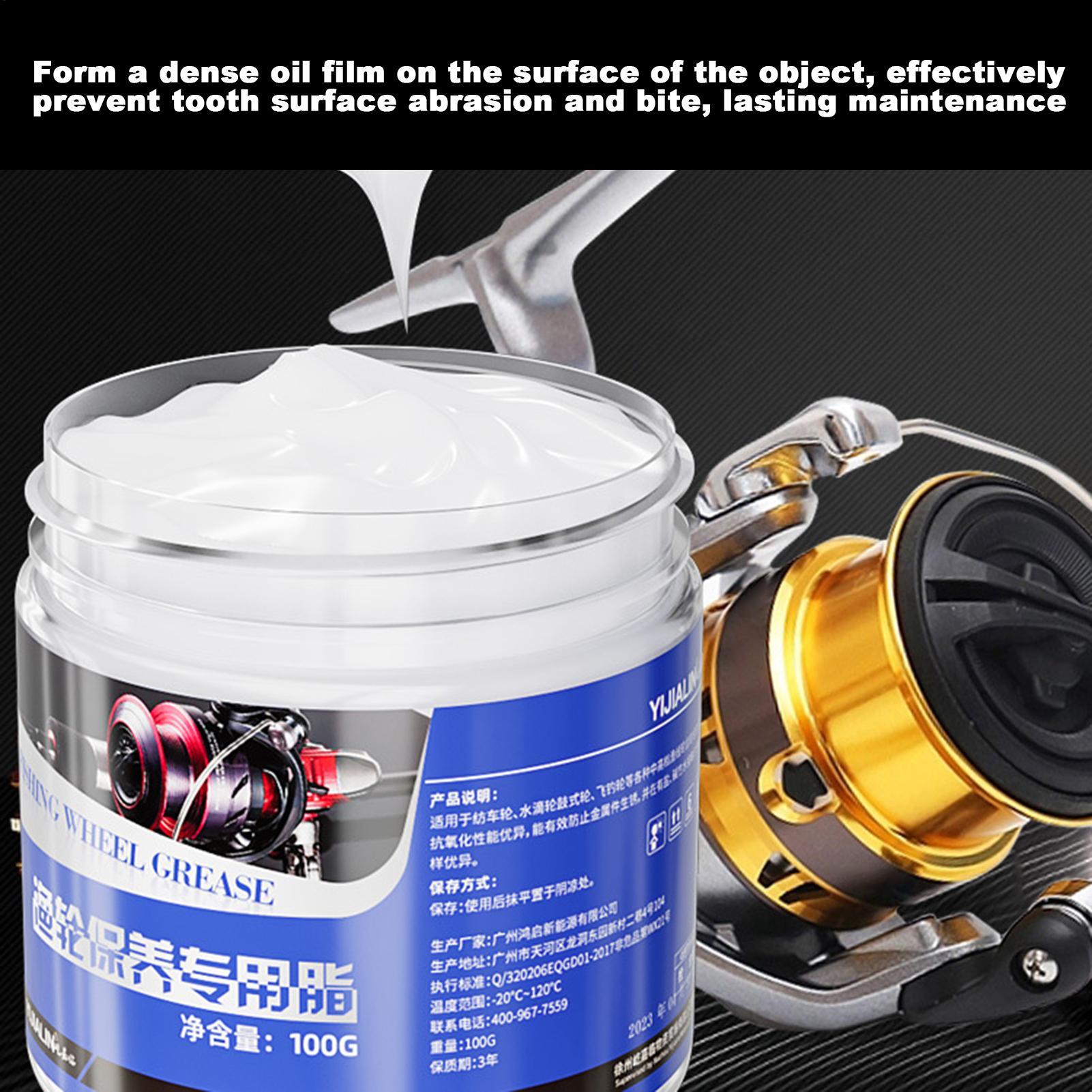 Reel Repair Kit - 100g Onderhoudsolie en vet voor vismolens