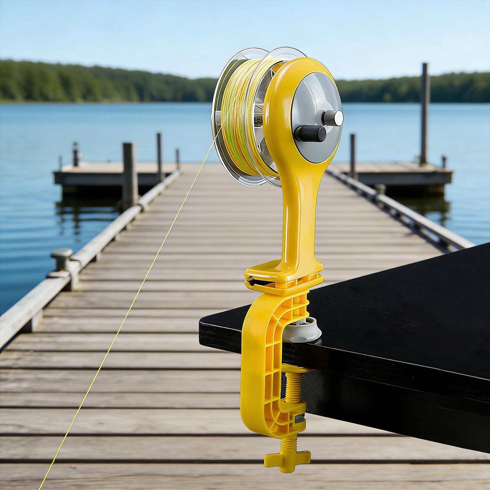 Lijnoproller Met Klem Antislip - Ice Fishing Reel recensie en prijs
