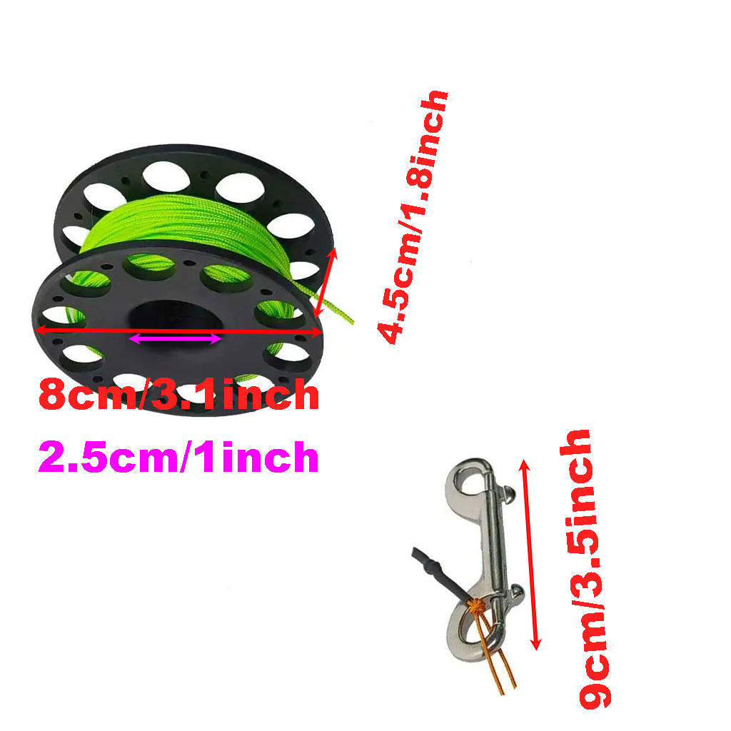 30M Duikspoel Vingerhaspel met - Conventional Reel recensie en prijs