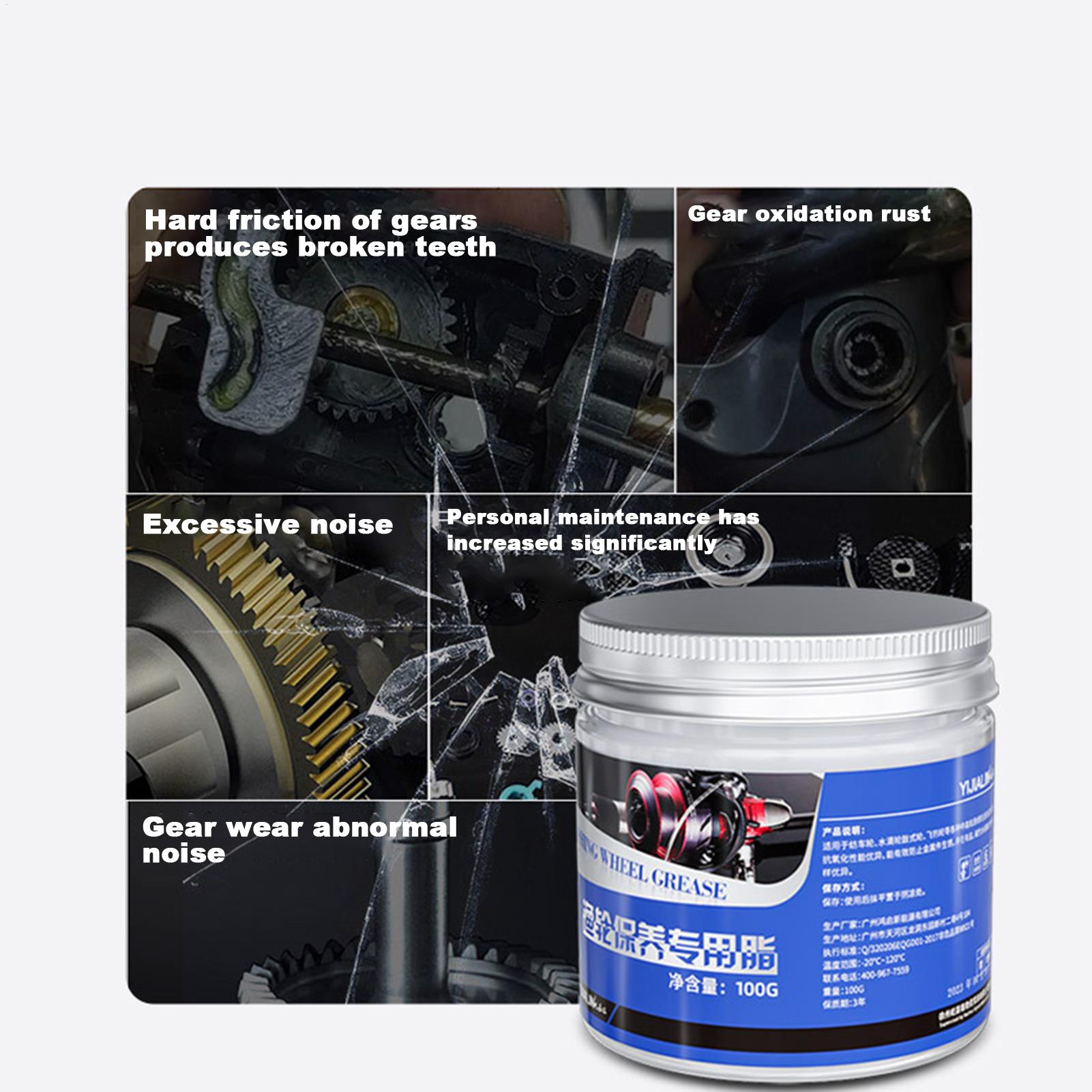 100g Onderhoudsolie en vet voo - Reel Repair Kit recensie en prijs